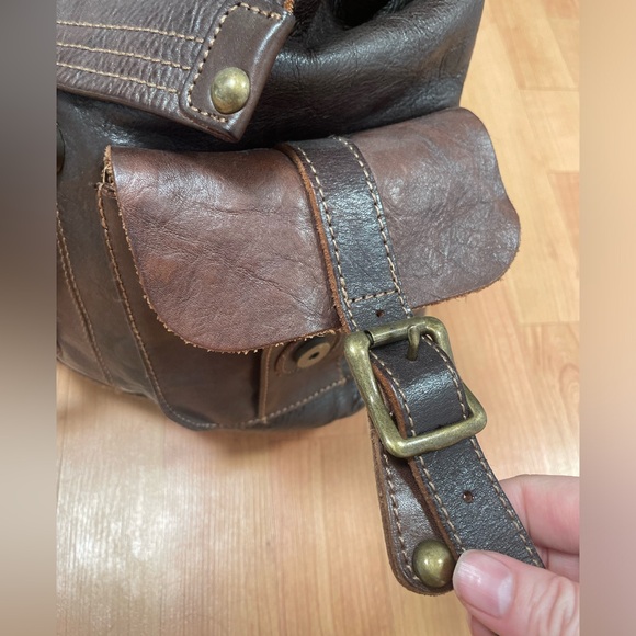 Vintage Leather Bed Stu Backpack - Picture 7 of 7